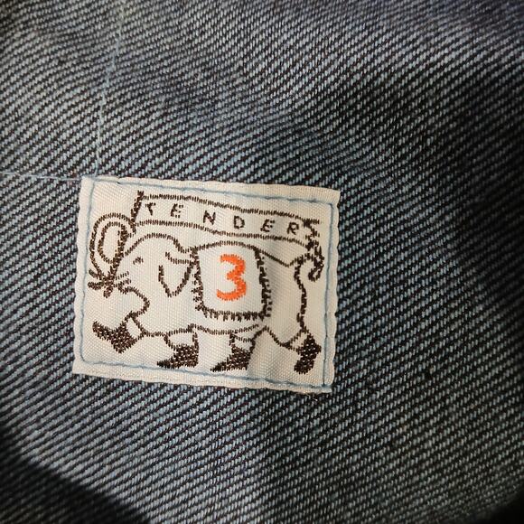 TENDER Jeans Size 3 34x36 130 or 131 Woad Overdye Lost Fit Selvedge Taper $475 - Picture 11 of 16